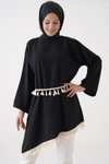 Siyah Krem Tunik