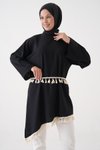 Siyah Krem Tunik