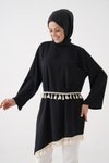 Siyah Krem Tunik