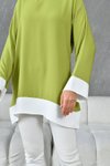 Yeşil Garnili Tunik