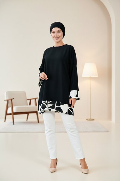Modest Tunic - Black