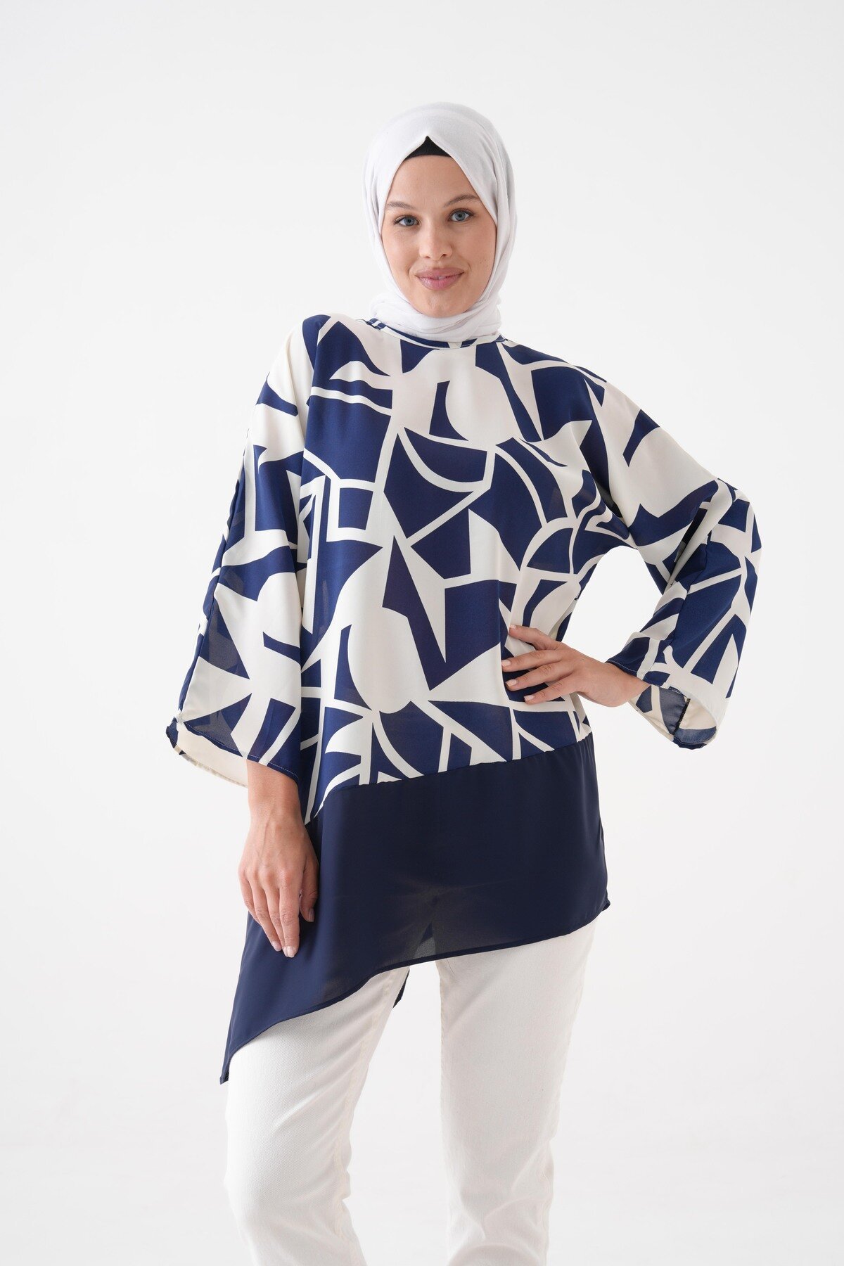 Lacivert Bluz Tunik - Tuncay