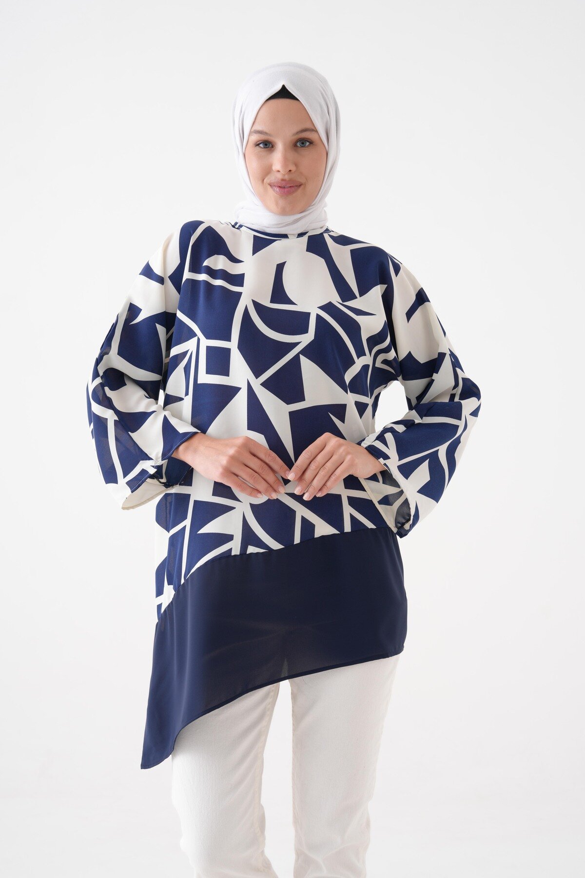 Lacivert Bluz Tunik - Tuncay