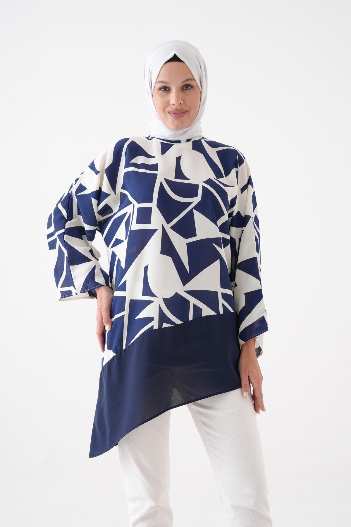 Lacivert Bluz Tunik - Tuncay