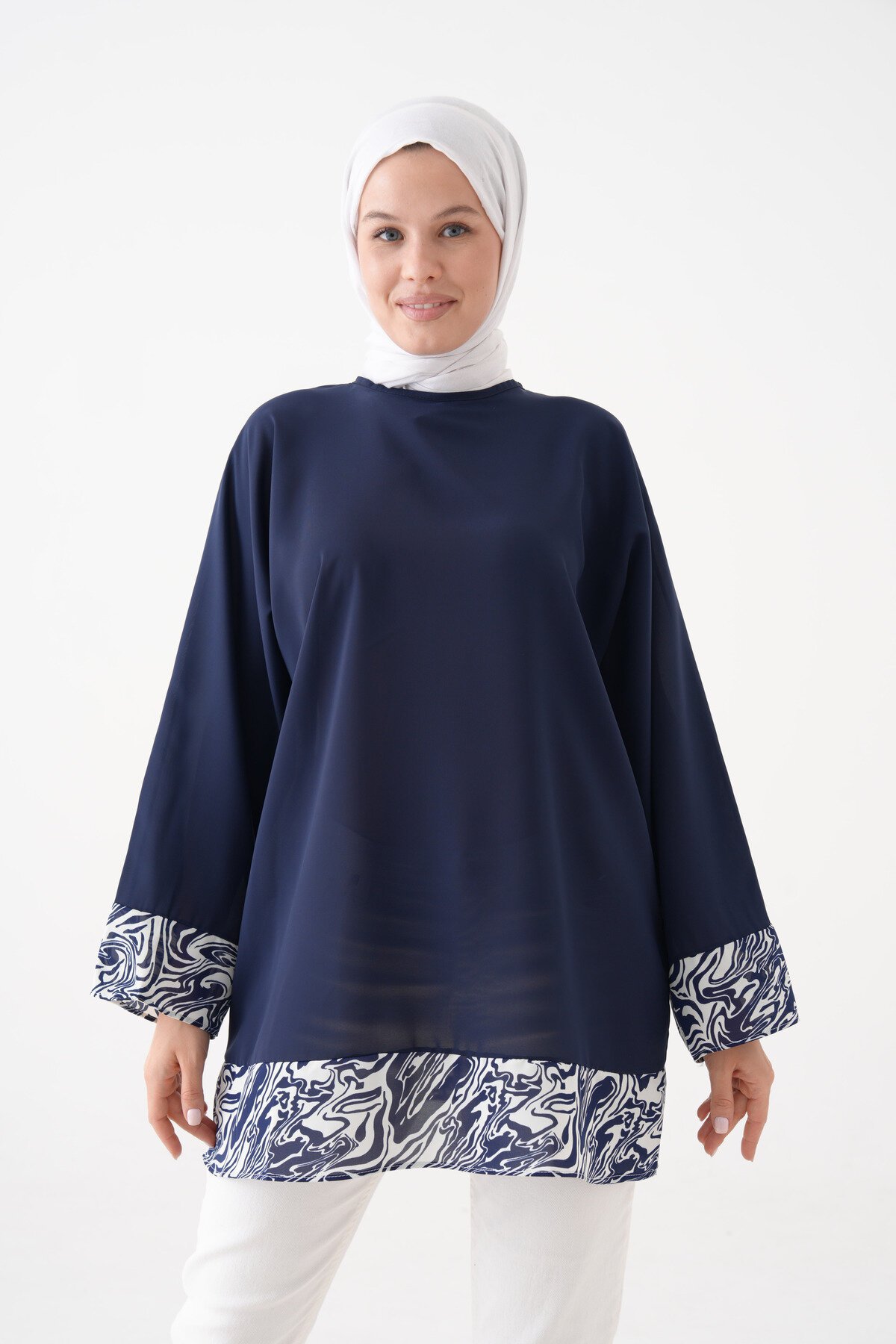 Lacivert Tunik - Tuncay
