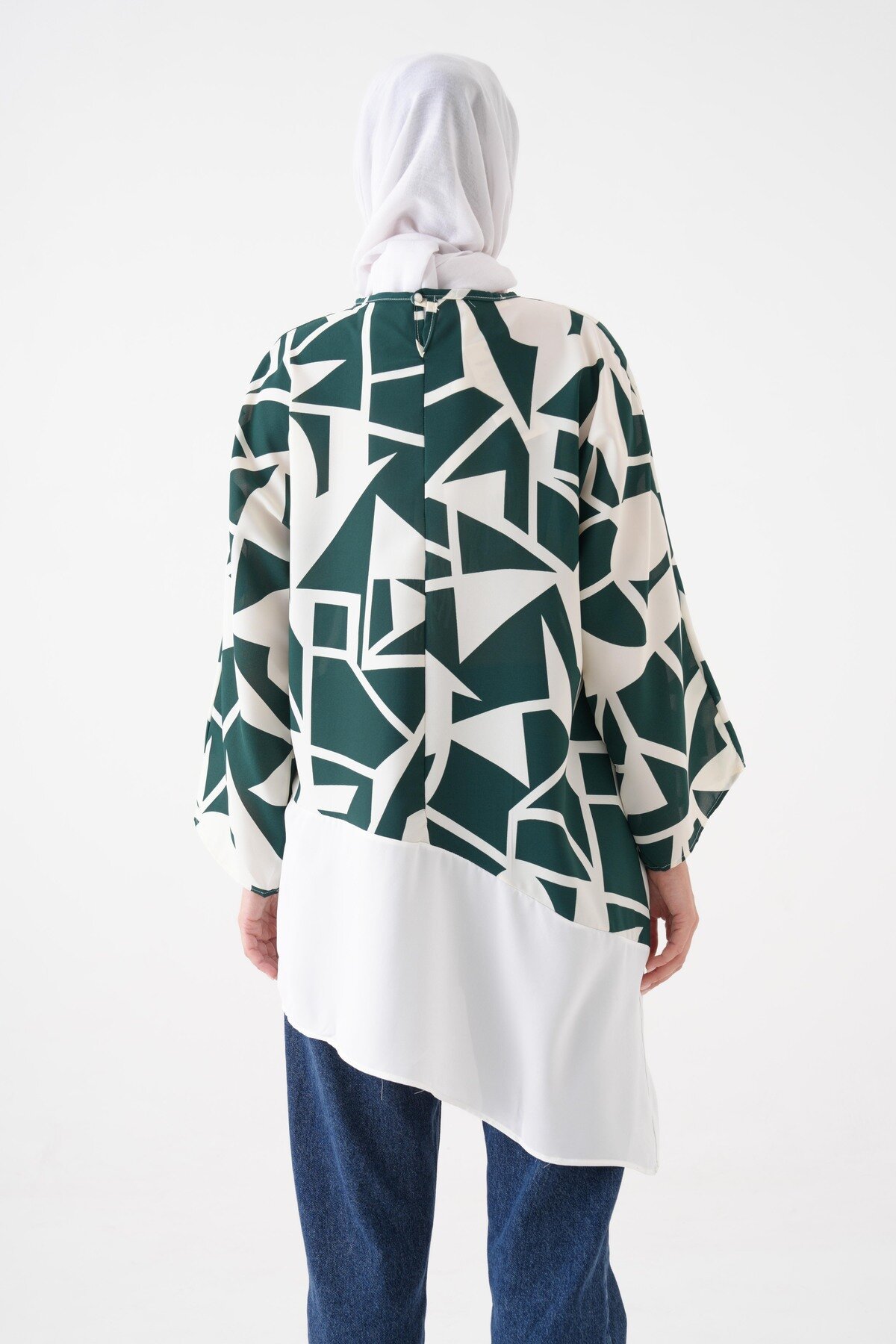 Yeşil Bluz Tunik - Tuncay