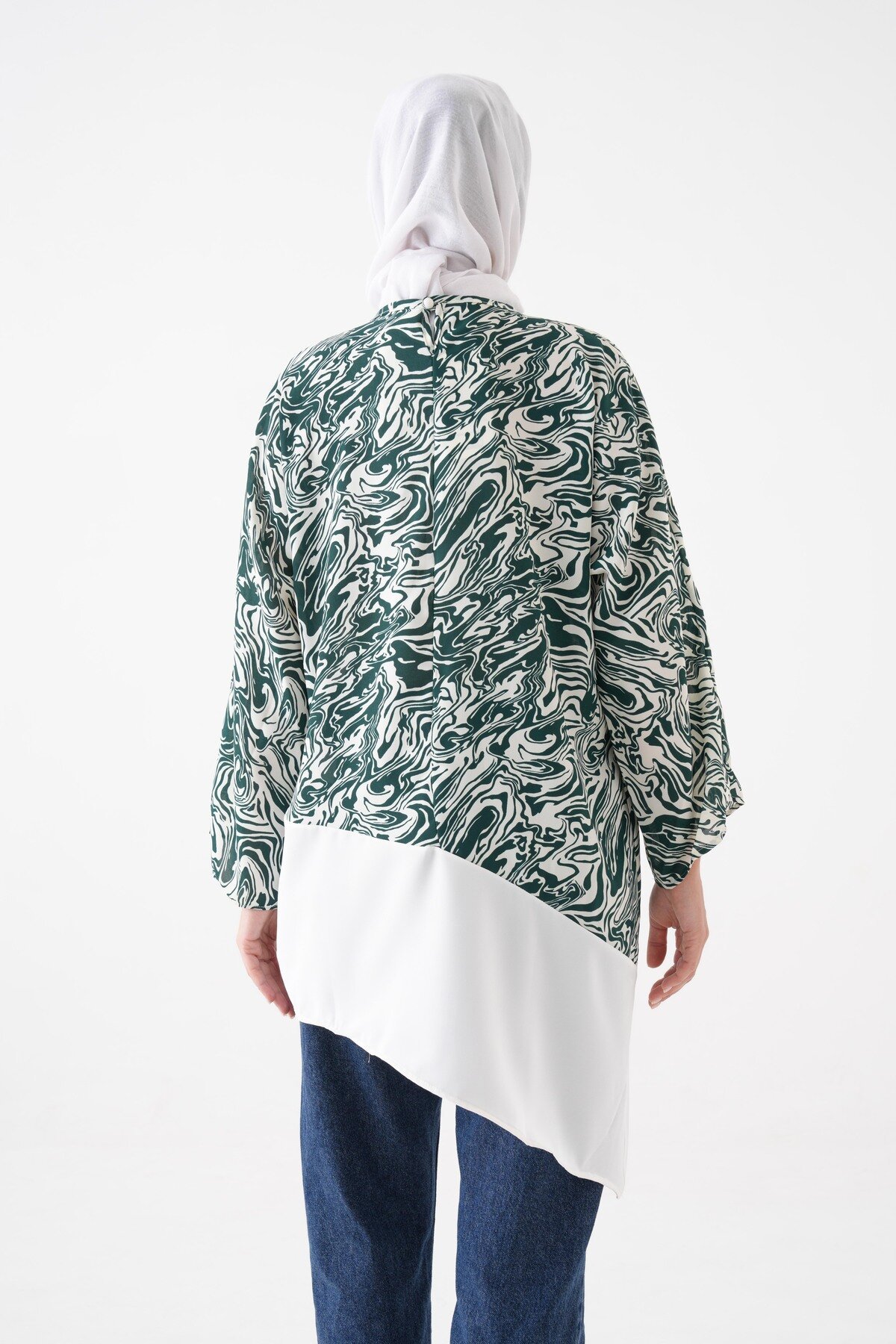 Yeşil Bluz Tunik - Tuncay