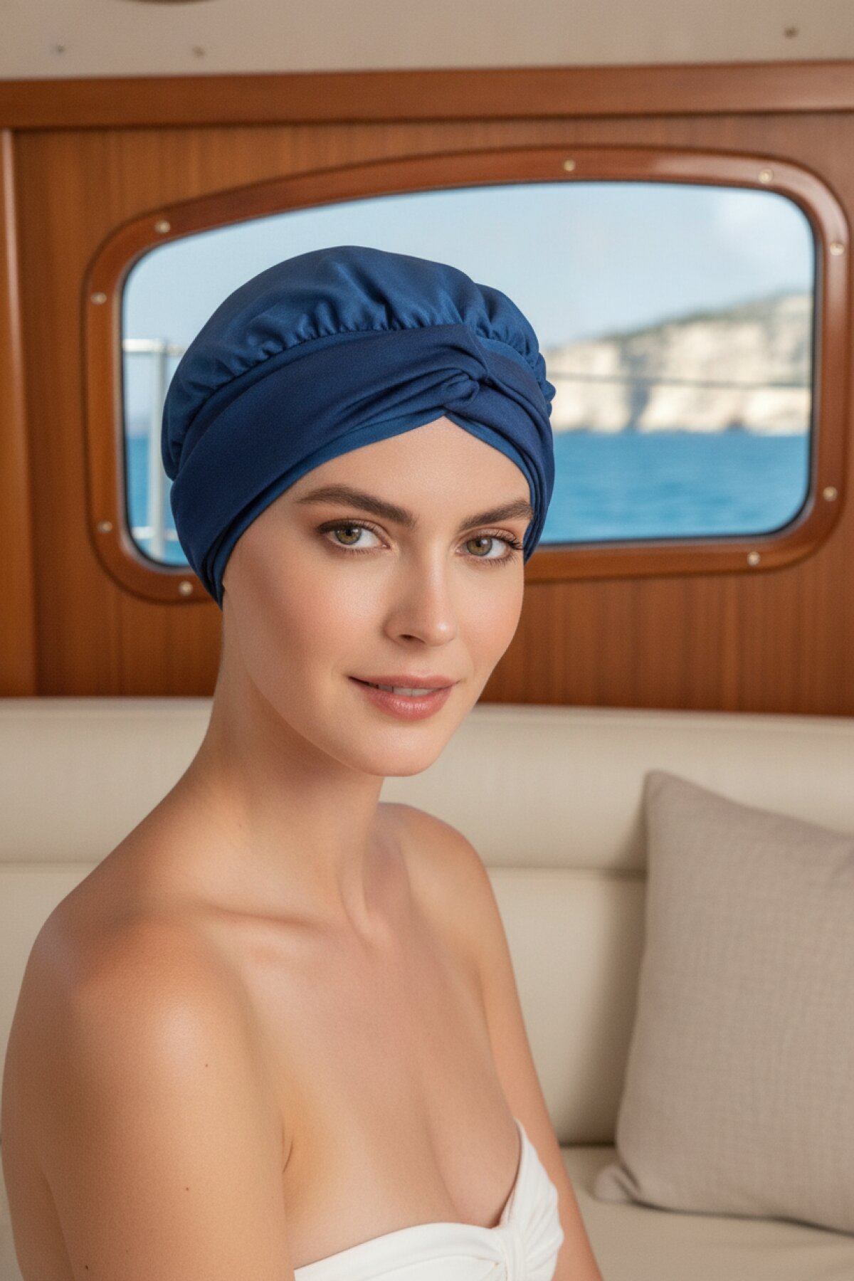 Lacivert Deniz Bonesi - Adasea