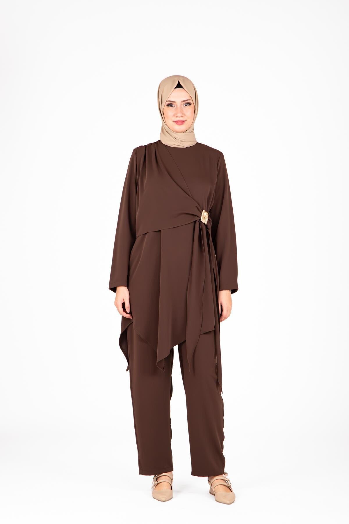 Bitter Rahat Kesim Pantolon Tunik Takım - Beyza