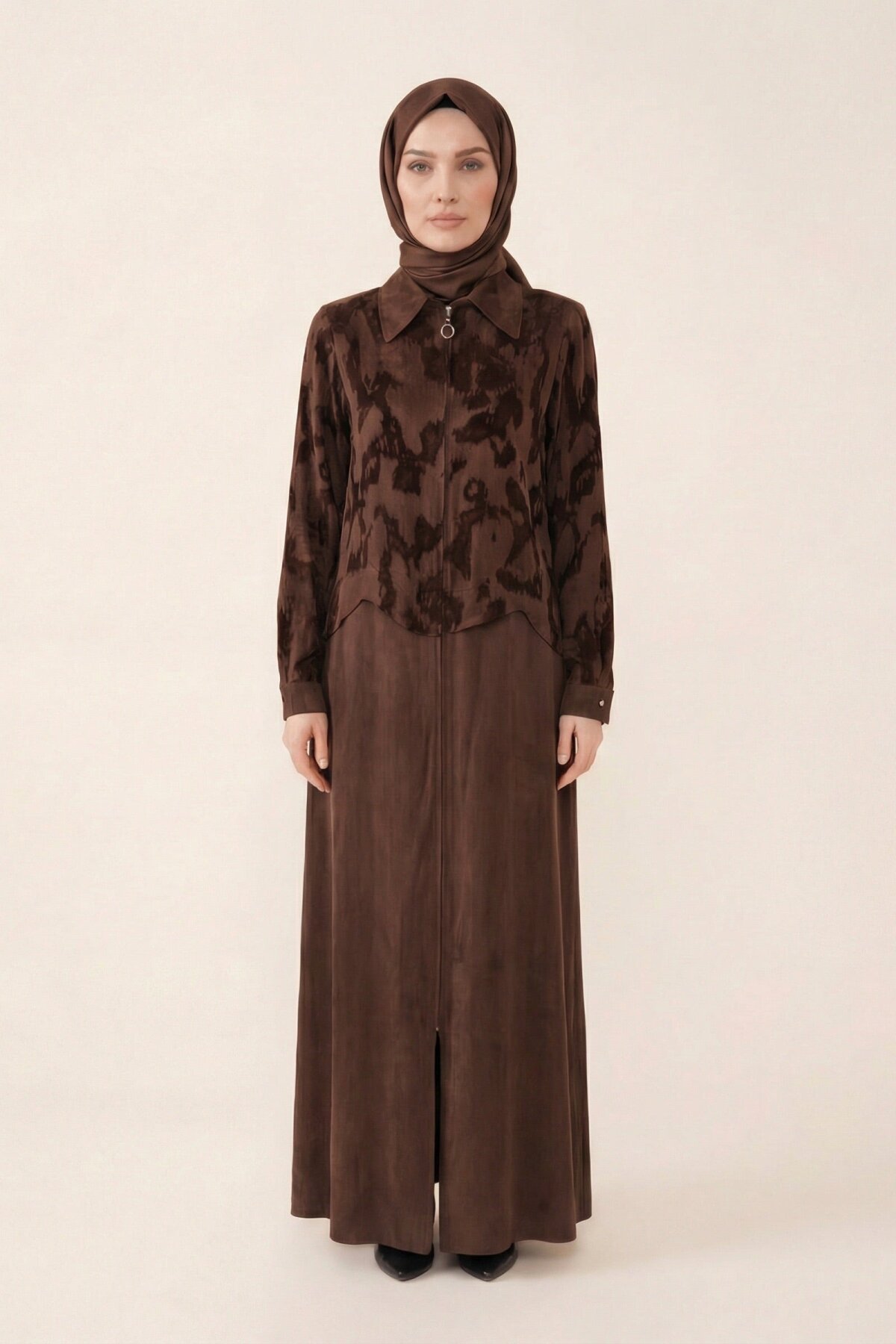 Silk Cupra Ferace - Brown - Beyza