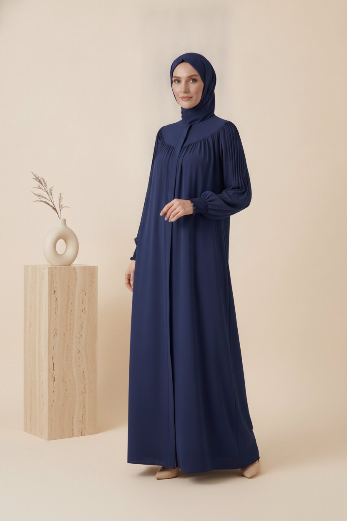 Lacivert Robalı Ferace - Beyza
