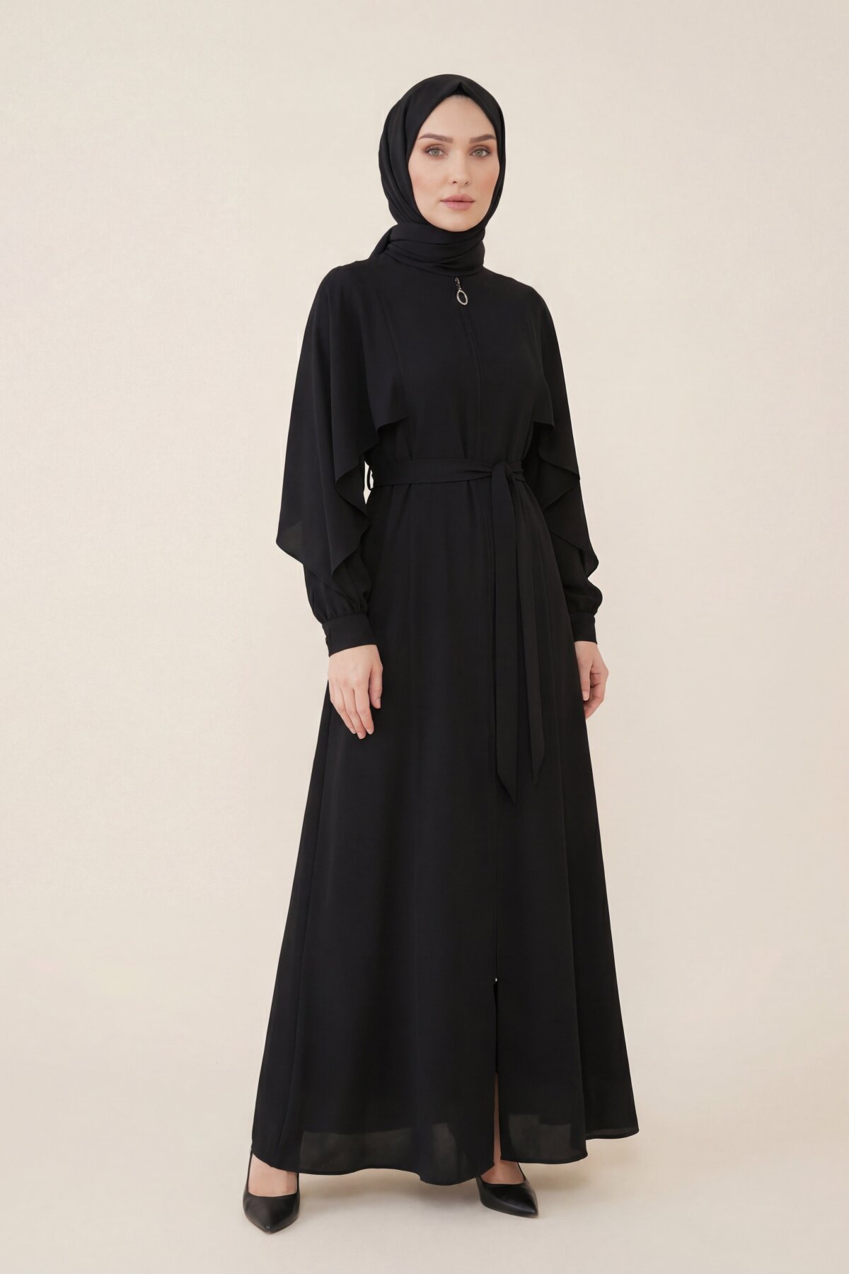 فرجة بستايل كاب سوداء - Beyza