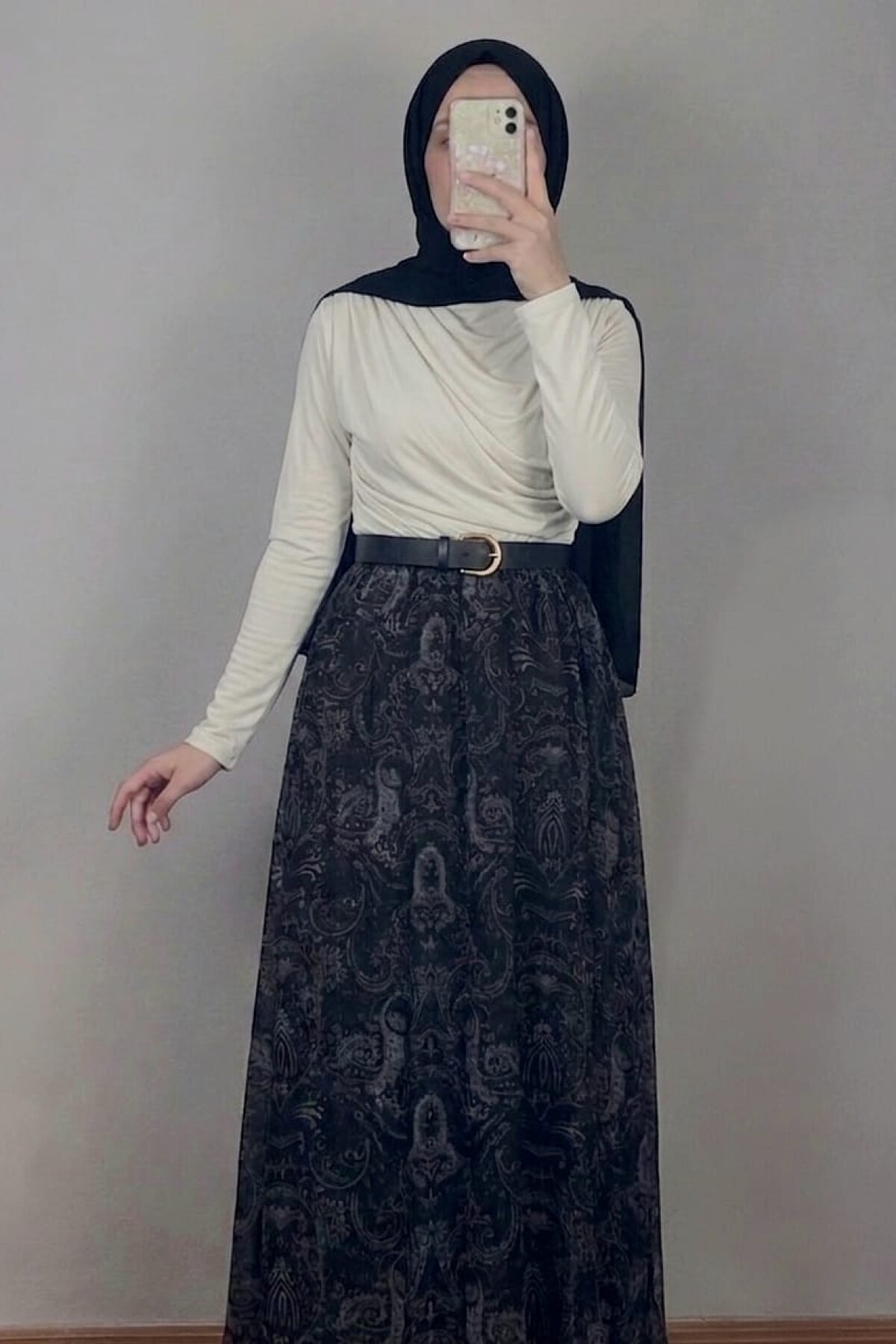 Bej/Krem Drapeli Dik Yaka Sandy Bluz - Dimar Butik
