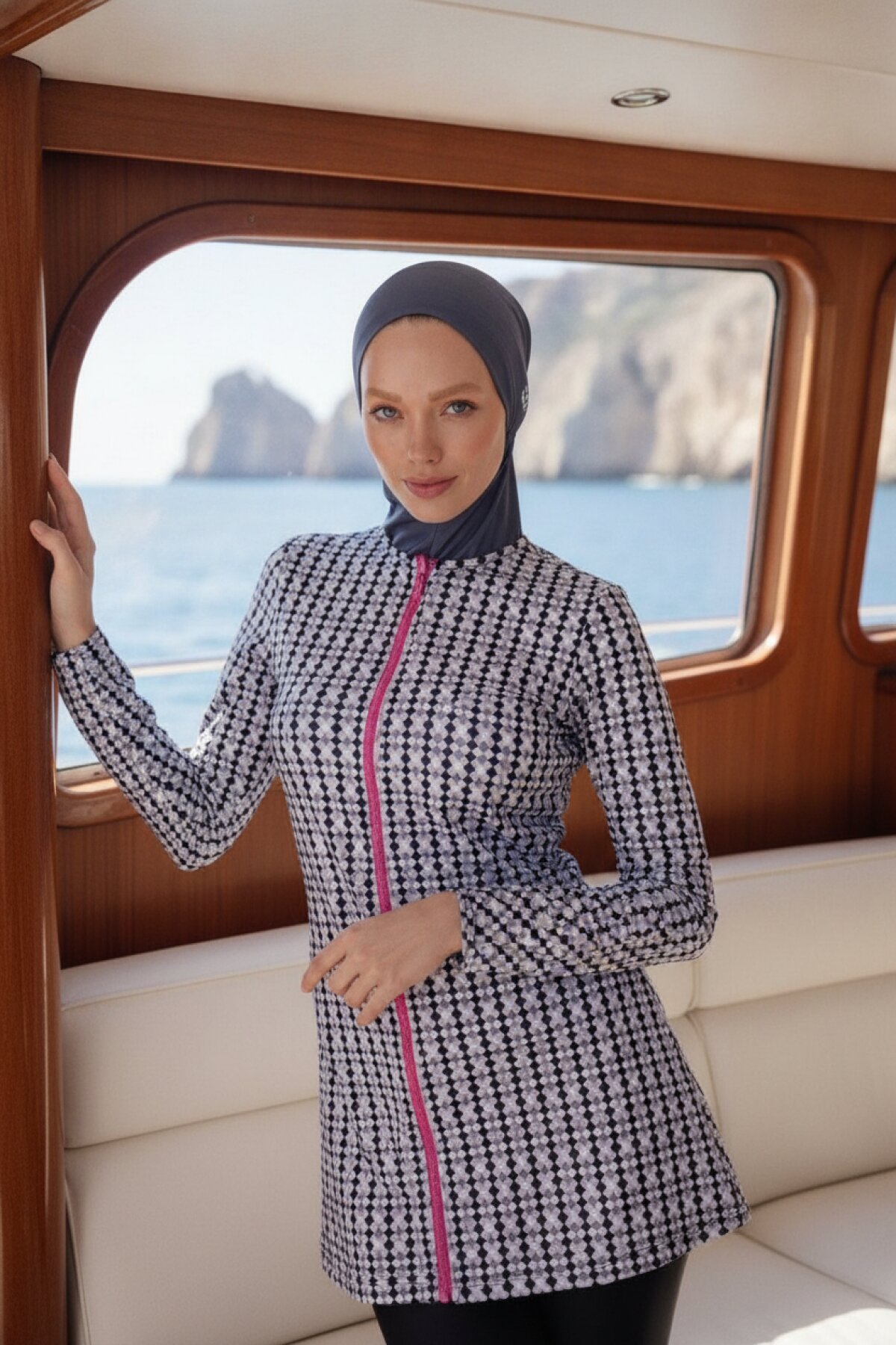 Antrasit Deniz Bonesi - Mayovera