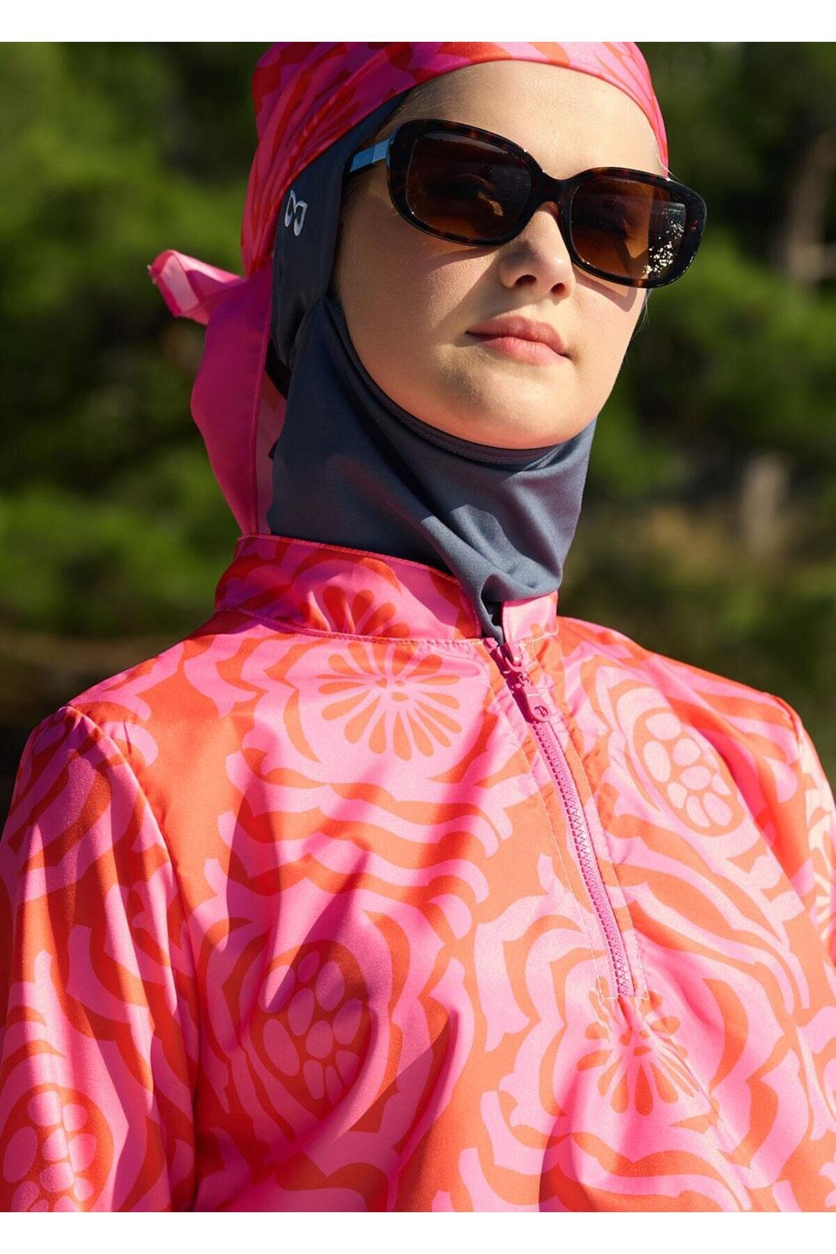 Pembe Tam Kapalı Mayo - Mayovera