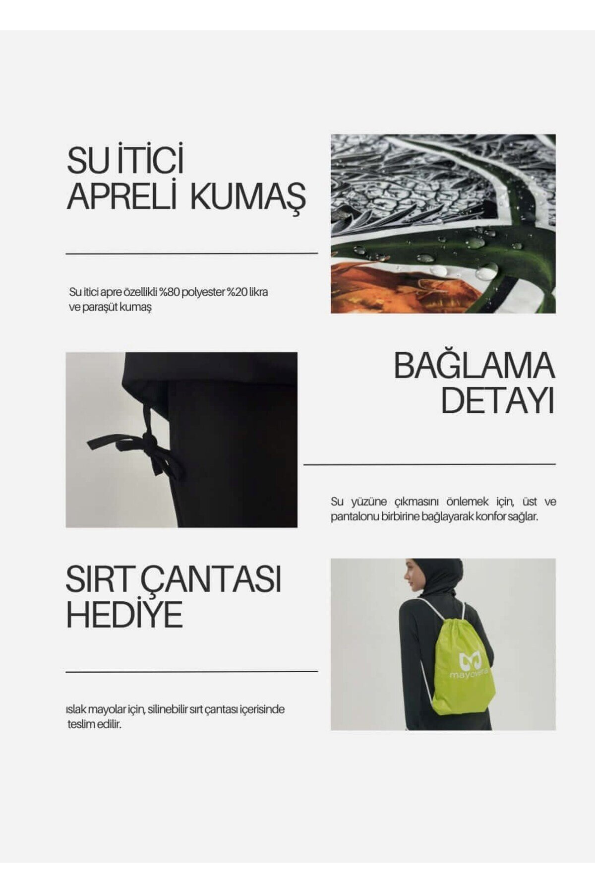 Renkli Ananas Desenli Tam Kapalı Mayo - Mayovera