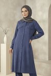 İndigo Qupra Pantolon Tunik Takım