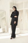 Siyah Rayon İkili Takım