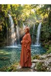 Taba Geniş Kesim Yanları Fırfırlı Salaş Ferace