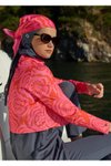 Pembe Tam Kapalı Mayo
