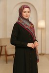 Bordo Şal