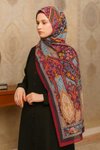 Bordo Şal