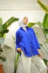 Saks Oversize Basic Gömlek