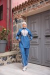 Mavi İkili Alt Üst Eşofman
