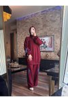 Bordo Eşofman Takım