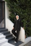 Siyah Fermuarlı Yaka Eşofman Takımı