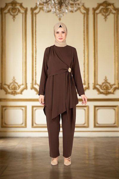 Bitter Rahat Kesim Pantolon Tunik Takım