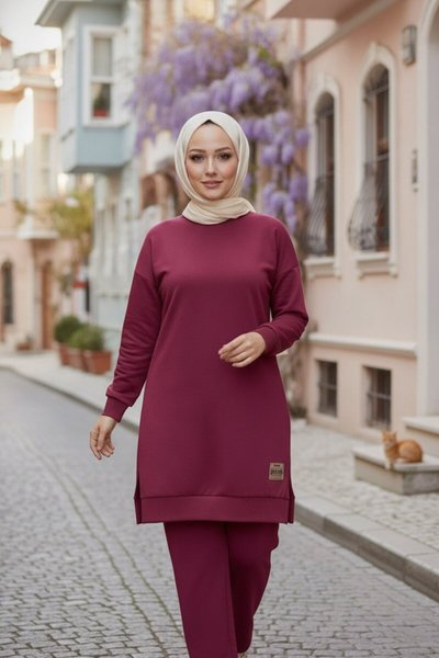 Bordo Penye İkili Takım