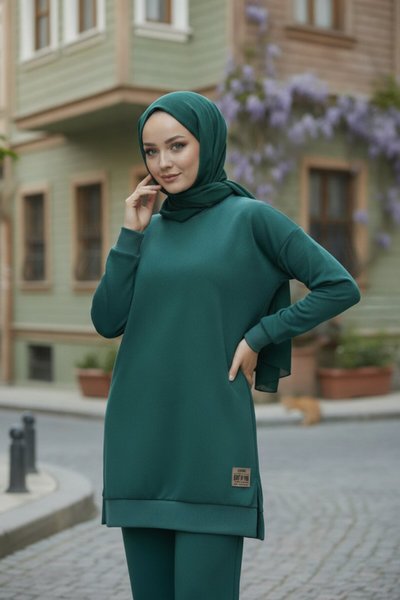 Yeşil Penye İkili Takım