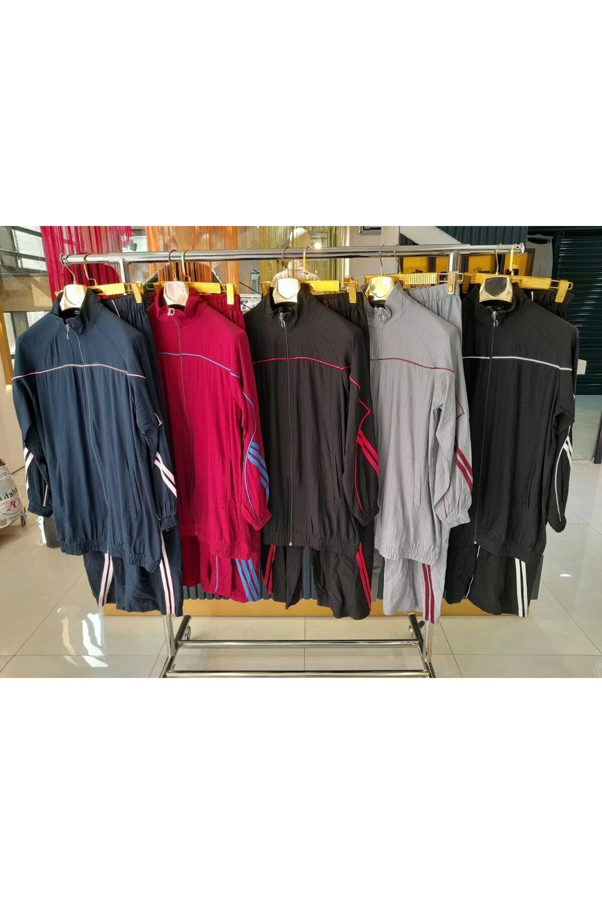 Bordo Eşofman Takım - Wovi Moda