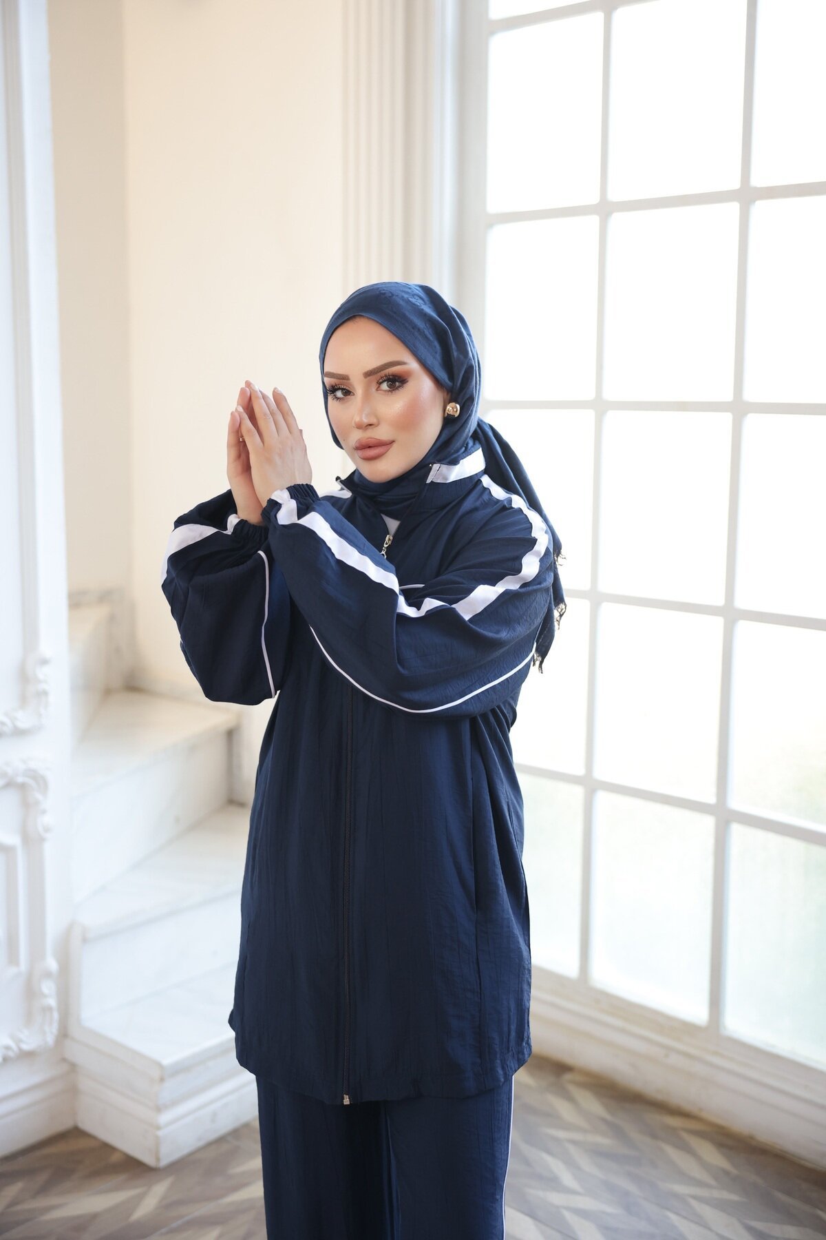 Lacivert Şık Eşofman Takımı - Wovi Moda
