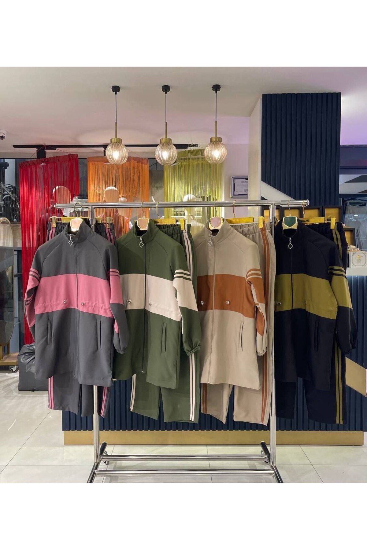 Siyah İkili Alt Üst Eşofman Takımı - Wovi Moda
