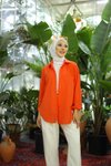 Turuncu Oversize Basic Gömlek