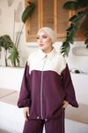 Bordo Eşofman Takım