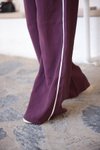 Bordo Eşofman Takım