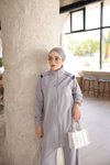 Gri Fermuarlı Yaka İkili Takım