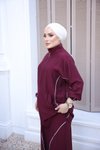 Bordo Eşofman Takım