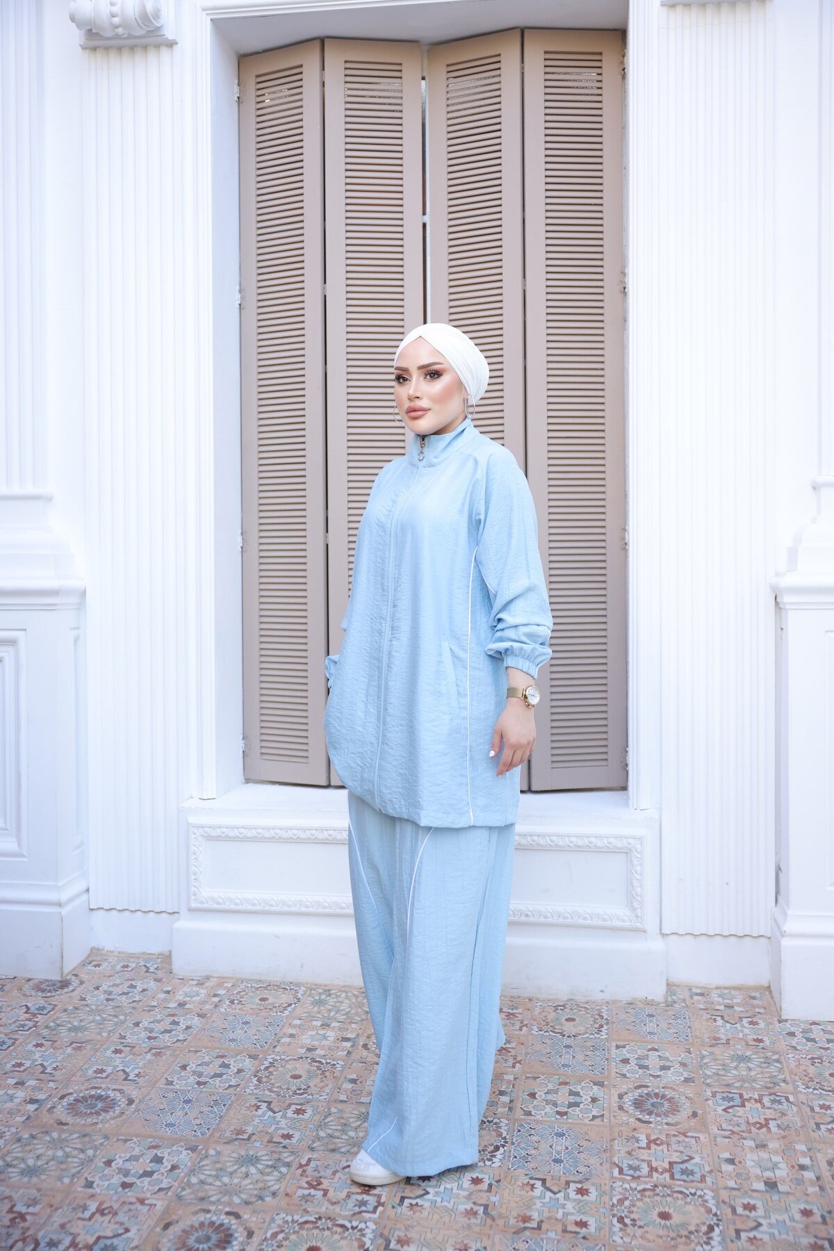 Bebe Mavi Eşofman Takımı - Wovi Moda