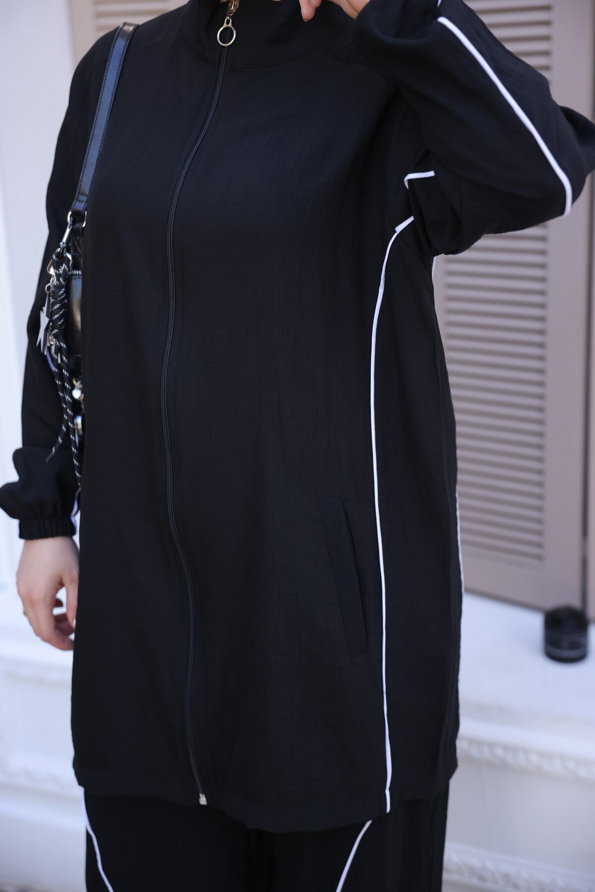 Siyah Eşofman Takım - Wovi Moda
