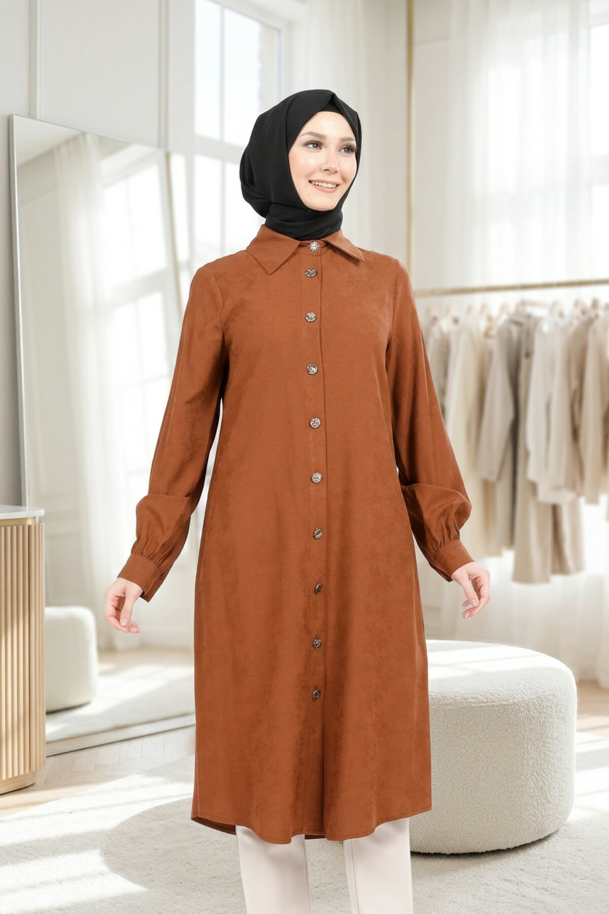 Kahverengi Tunik - Beyza