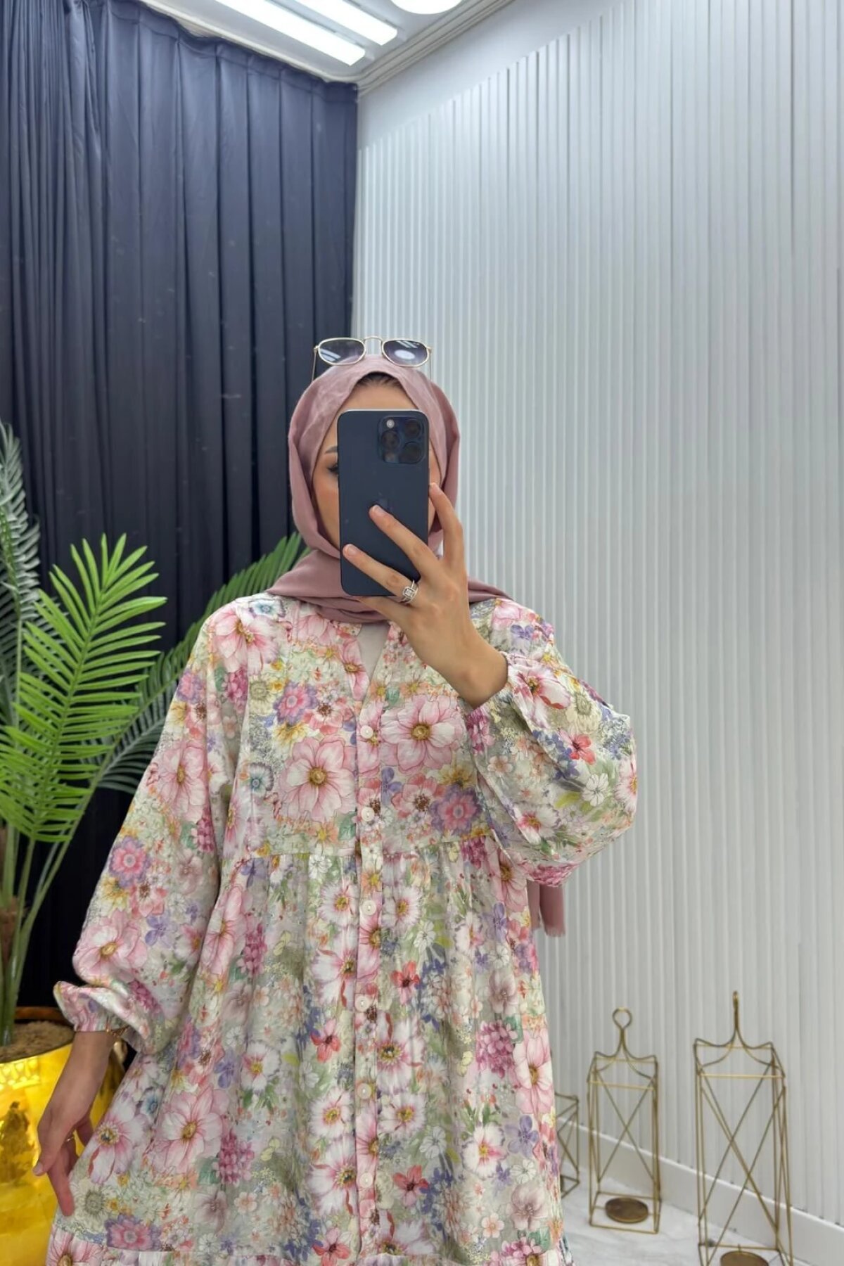 Renkli Rüya Elbise - Dimar Butik