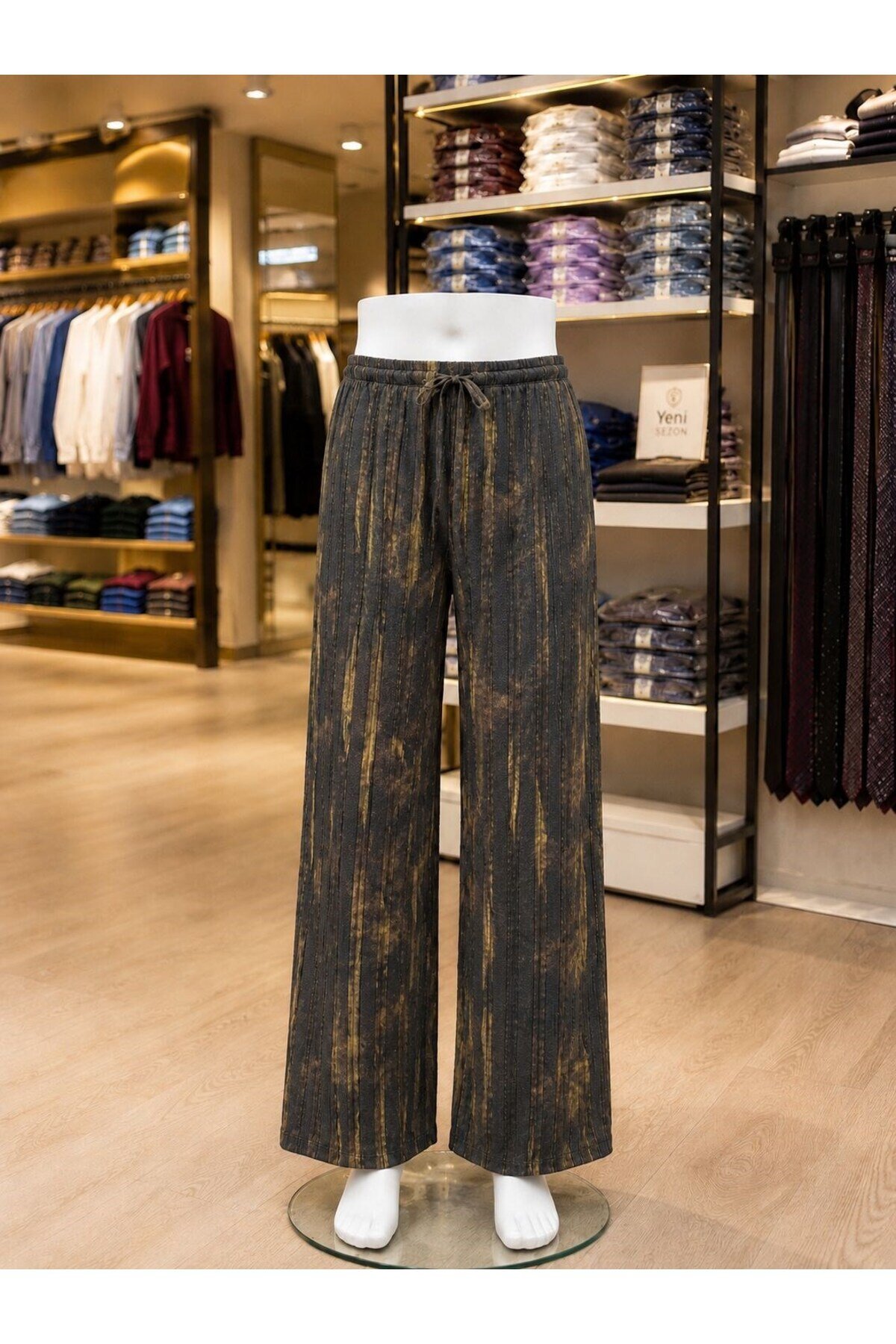 Füme Organik Pamuklu Rahat Spor Pantolon - EREN STYLE