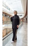 Siyah Oversize Rahat Kesim Eşofman Takımı
