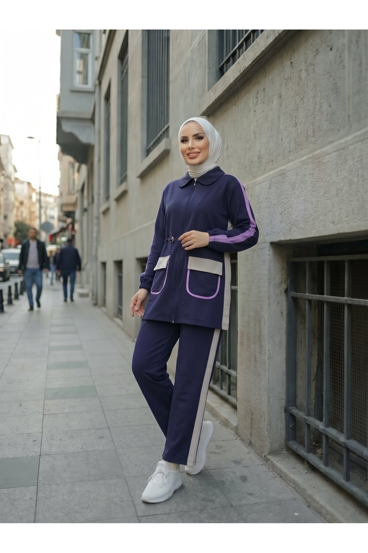 Lacivert Eşofman Takımı - Wovi Moda