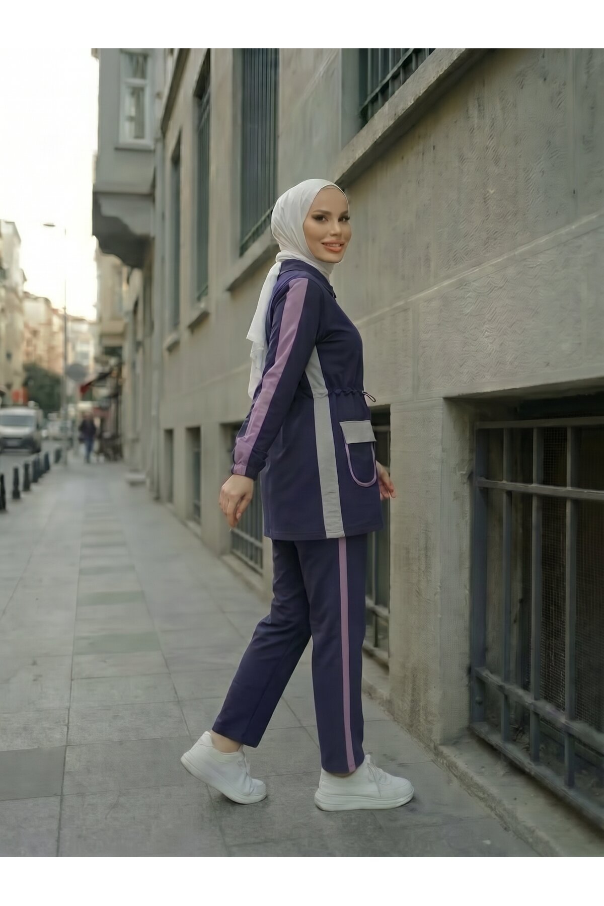 Lacivert Eşofman Takımı - Wovi Moda