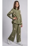 Occasion Shirt Girl Child Set - Green